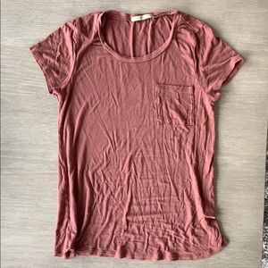 Pastel Maroon Tee